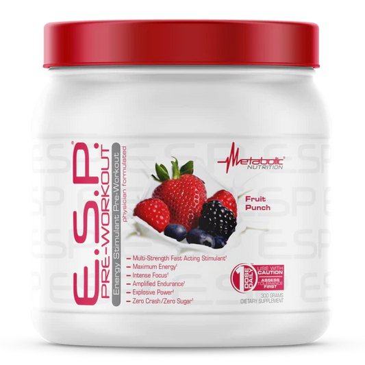 ESP pre-workout 50-25-16 servs | Metabolic Nutrition