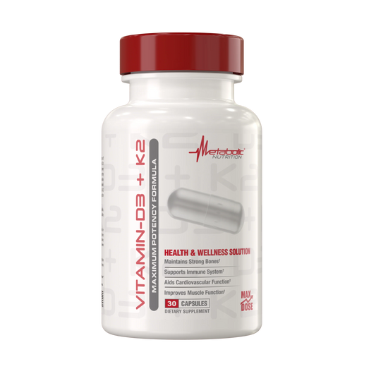 Vitamina D3+K2 90caps | Metabolic Nutrition