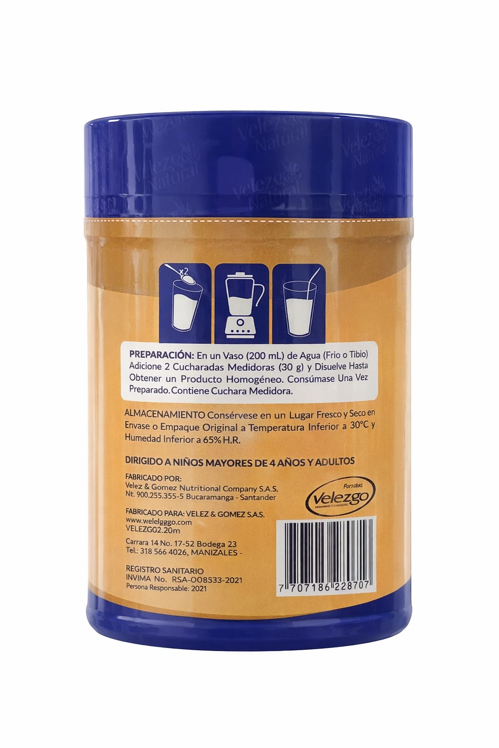 Velsure Advance 400gr | Velezgo