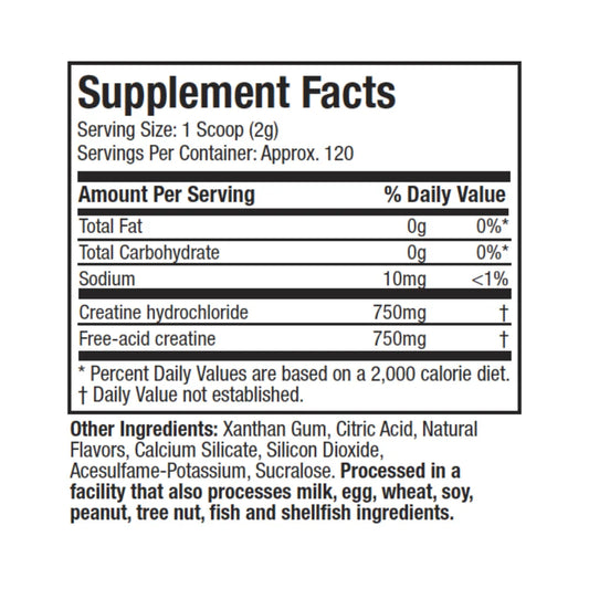 Cell tech Creactor Muscletech- Fruit Punch