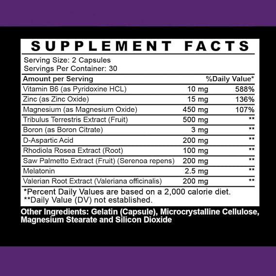 Monster Test PM 60 caps | Angry Supplements