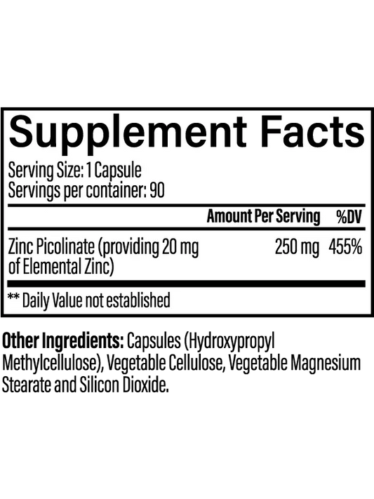 ZINC 90 CAPS | SIMPLY