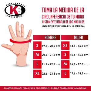 Guantes K6 Dama