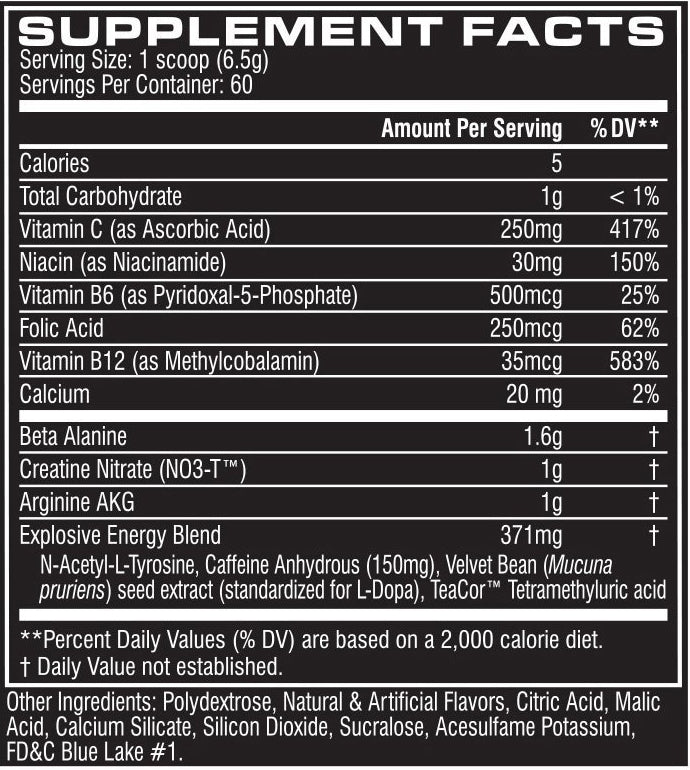C4 pre-workout 60 servicios | 360 gr | Cellucor