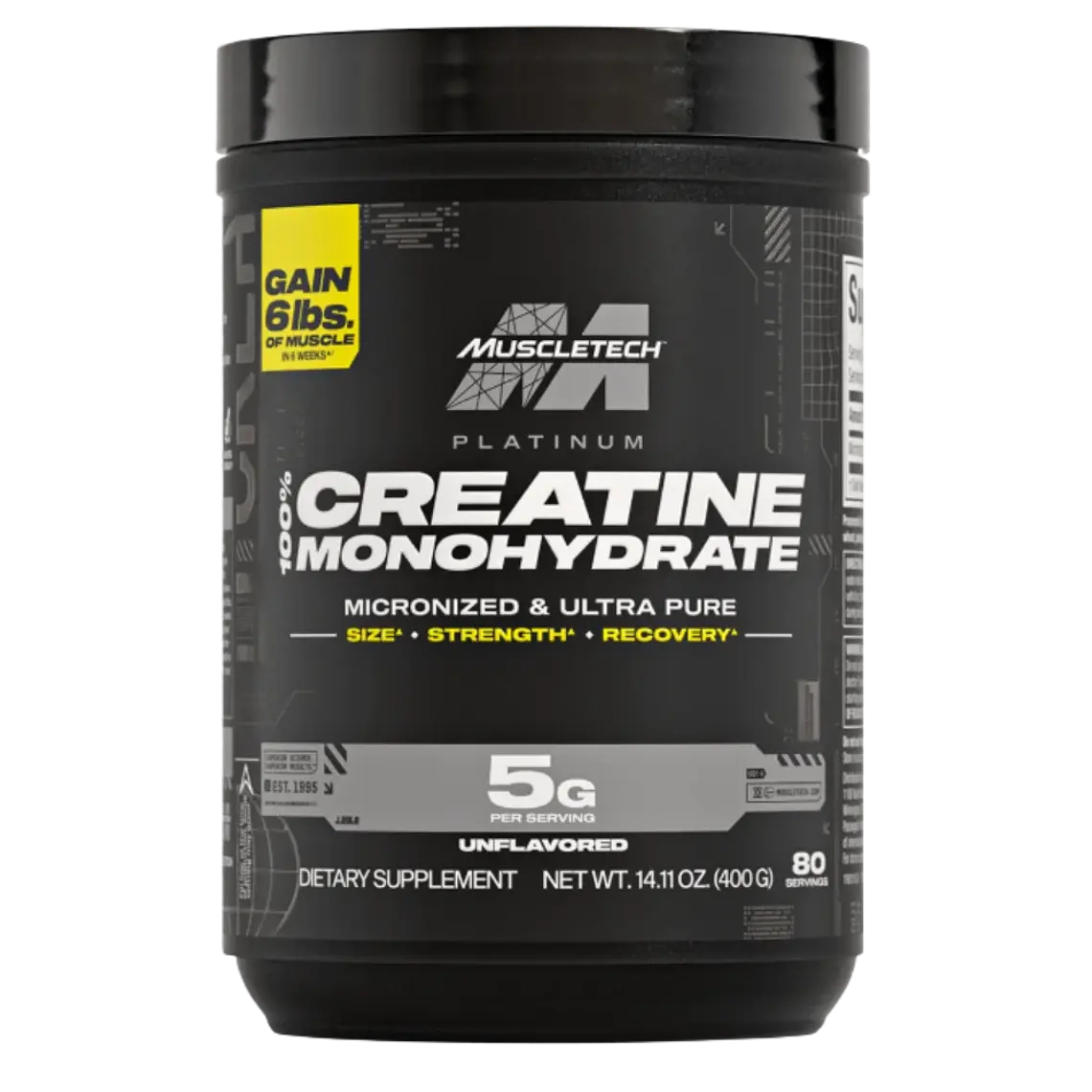 Creatina platinum 80 servicios | MuscleTech