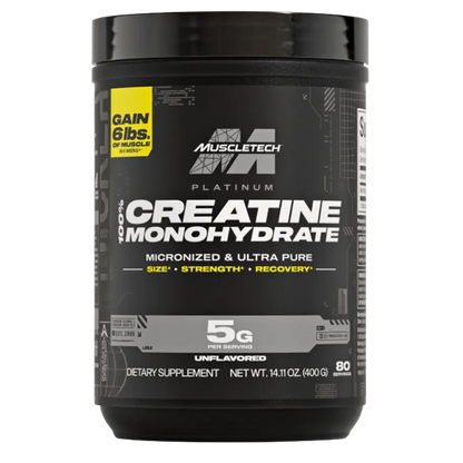 Creatina platinum 80 servicios | MuscleTech