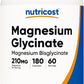Bisglicinato de magnesio 180caps | Nutricost