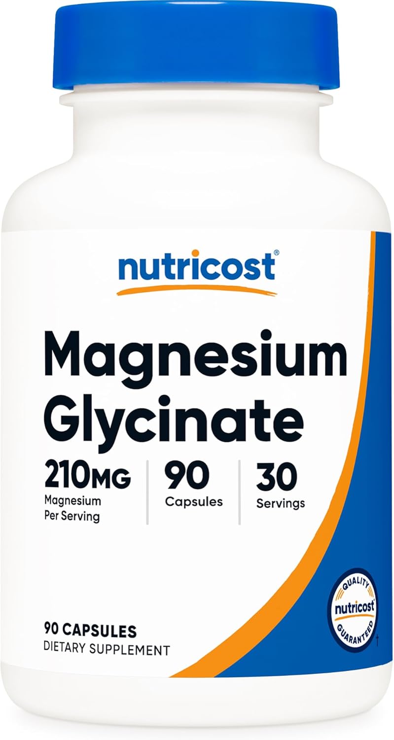 Bisglicinato de magnesio 90 caps | Nutricost