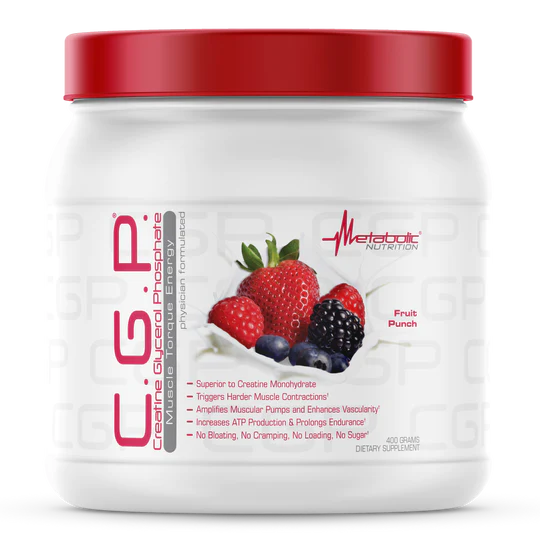 Creatine + Glycerol + Phosphate 40 servs | Metabolic Nutrition