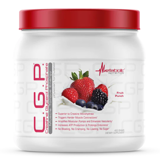 Creatine + Glycerol + Phosphate 40 servs | Metabolic Nutrition