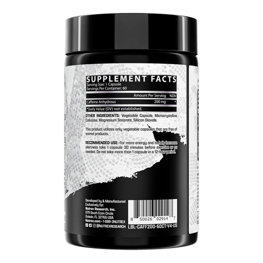 Caffeine 200 60 caps | Nutrex
