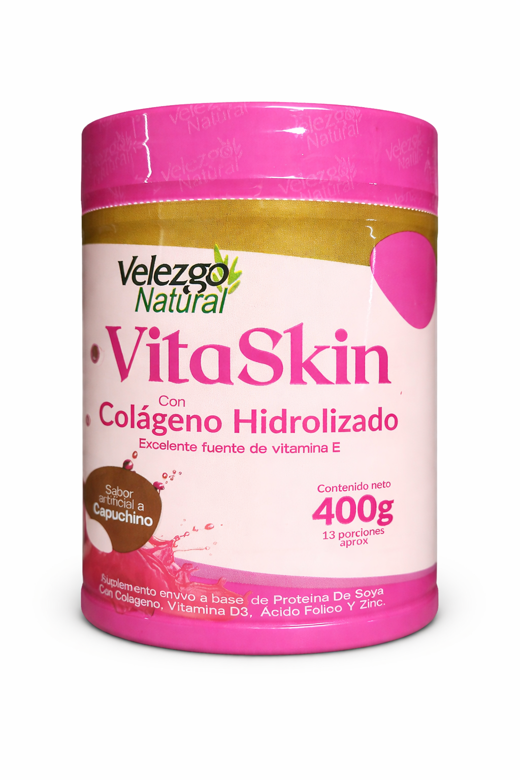 Vitaskin Colágeno hidrolizado y Biotina 400g | Velezgo