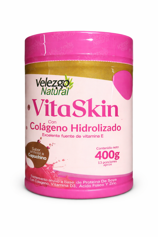 Vitaskin Colágeno hidrolizado y Biotina 400g | Velezgo