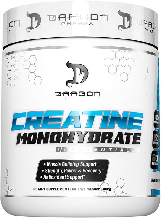Creatina Monohidratada 60serv | Dragon pharma