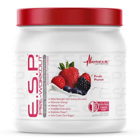 ESP pre-workout 50-25-16 servs | Metabolic Nutrition