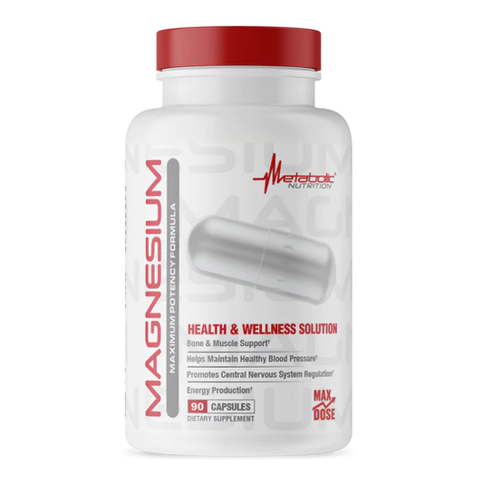 Magnesio 90 Cápsulas | Metabolic Nutrition