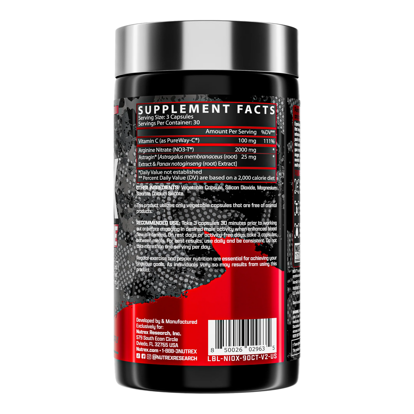 Niox Oxido nitrico | Nutrex