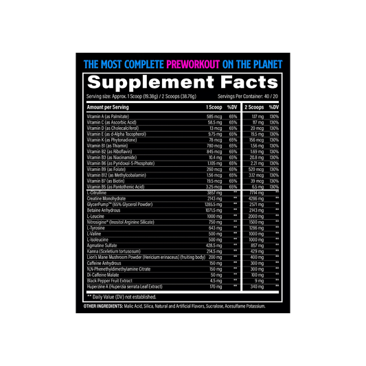 Suplementos por servicio