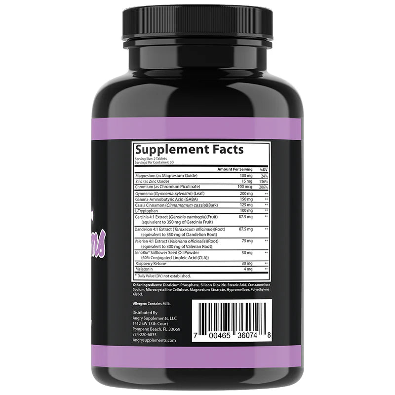 Skinny Dreams 60 caps | Angry Supplements