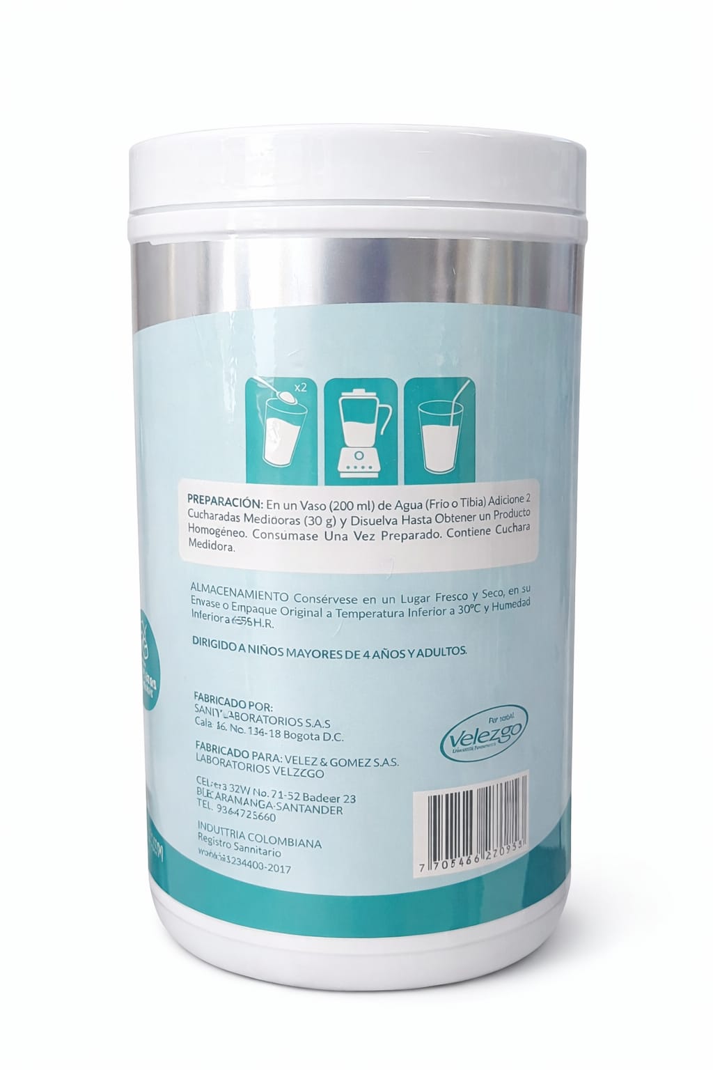 Velsure Silver 800g | Velezgo
