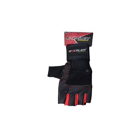Imagen del producto: Guantes hombre en cuero con muñequera | Exceler