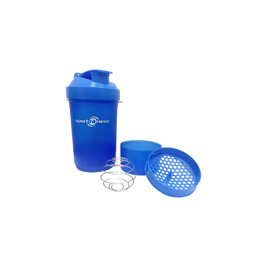 Imagen del producto: Shaker azul 3 en 1 | Sport Fitness