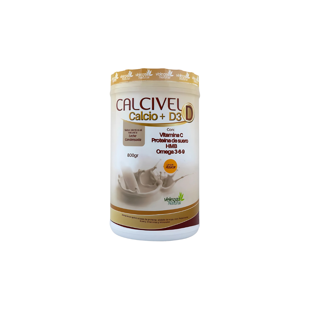 Imagen del producto: Calcivel + Calcio + D3 en polvo 800g | Velezgo