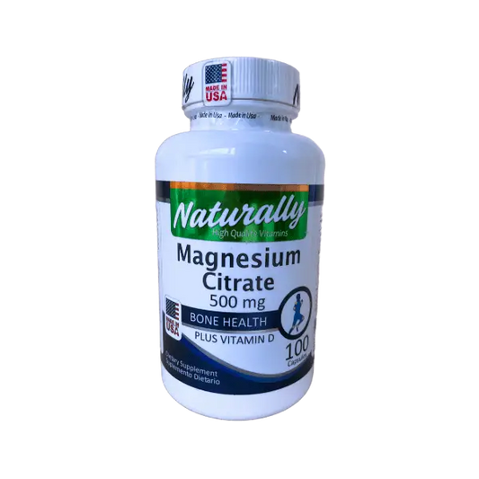 Imagen del producto: Citrato magnesio 100 caps | Naturally