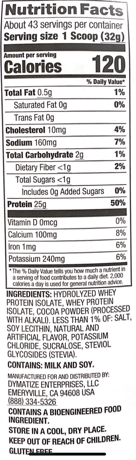 ISO 100 3 LB | Dymatize