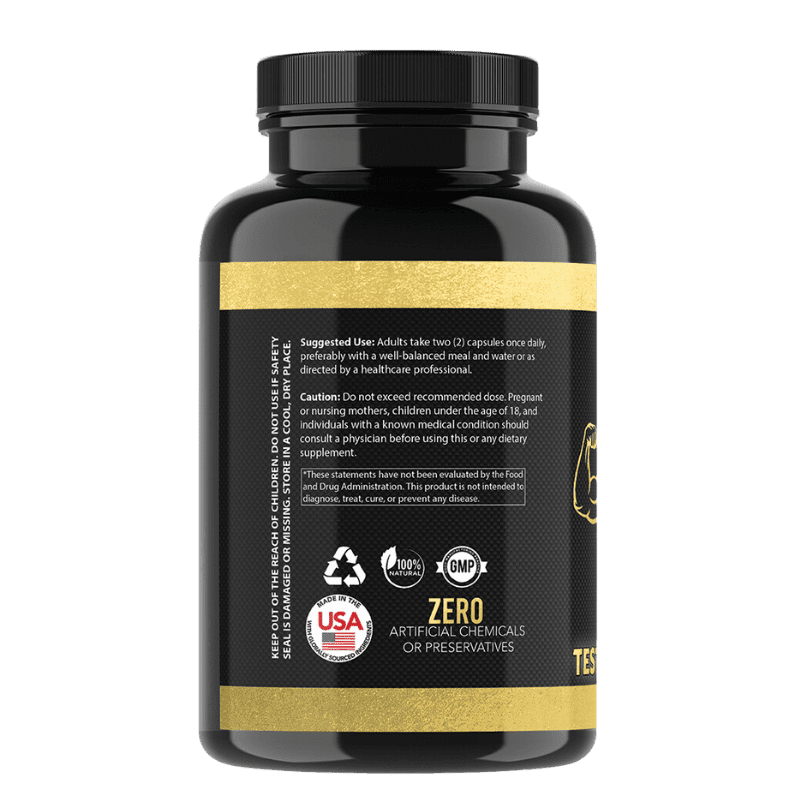 Monster Test Gold 60 caps | Angry Supplements