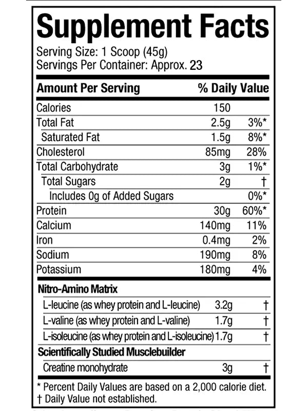 NitroTech 2Lbs | Muscletech