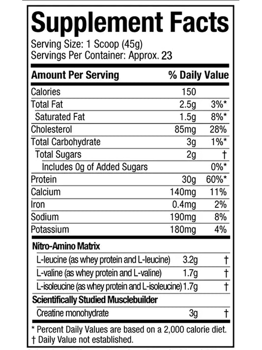 NitroTech 2Lbs | Muscletech