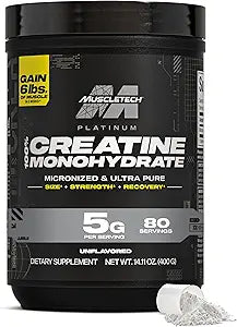 Creatina platinum 80 servicios | MuscleTech