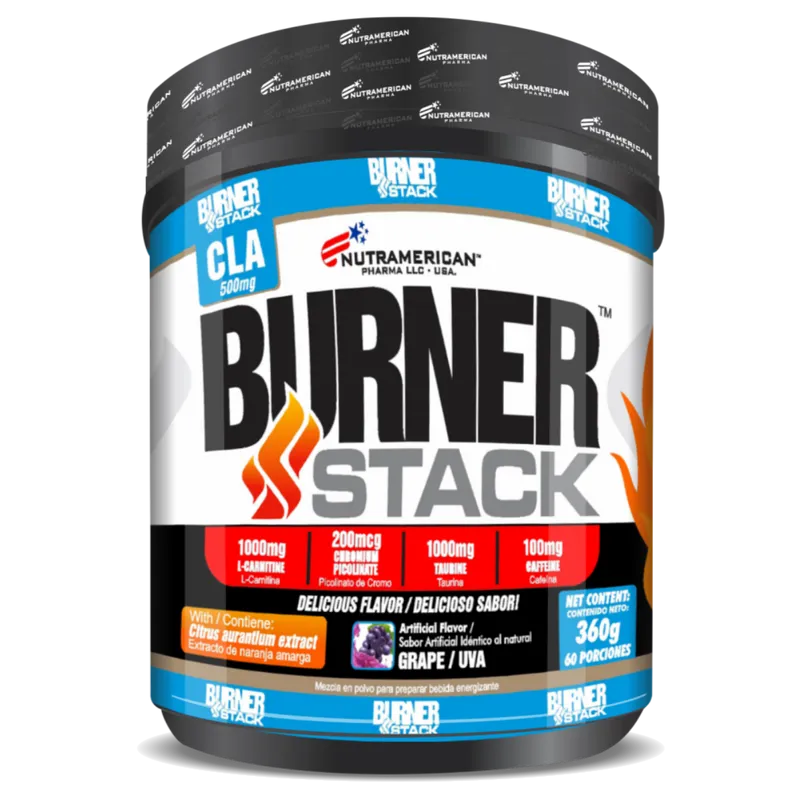 Burner Stack 60 servicios / Nutramerican Pharma